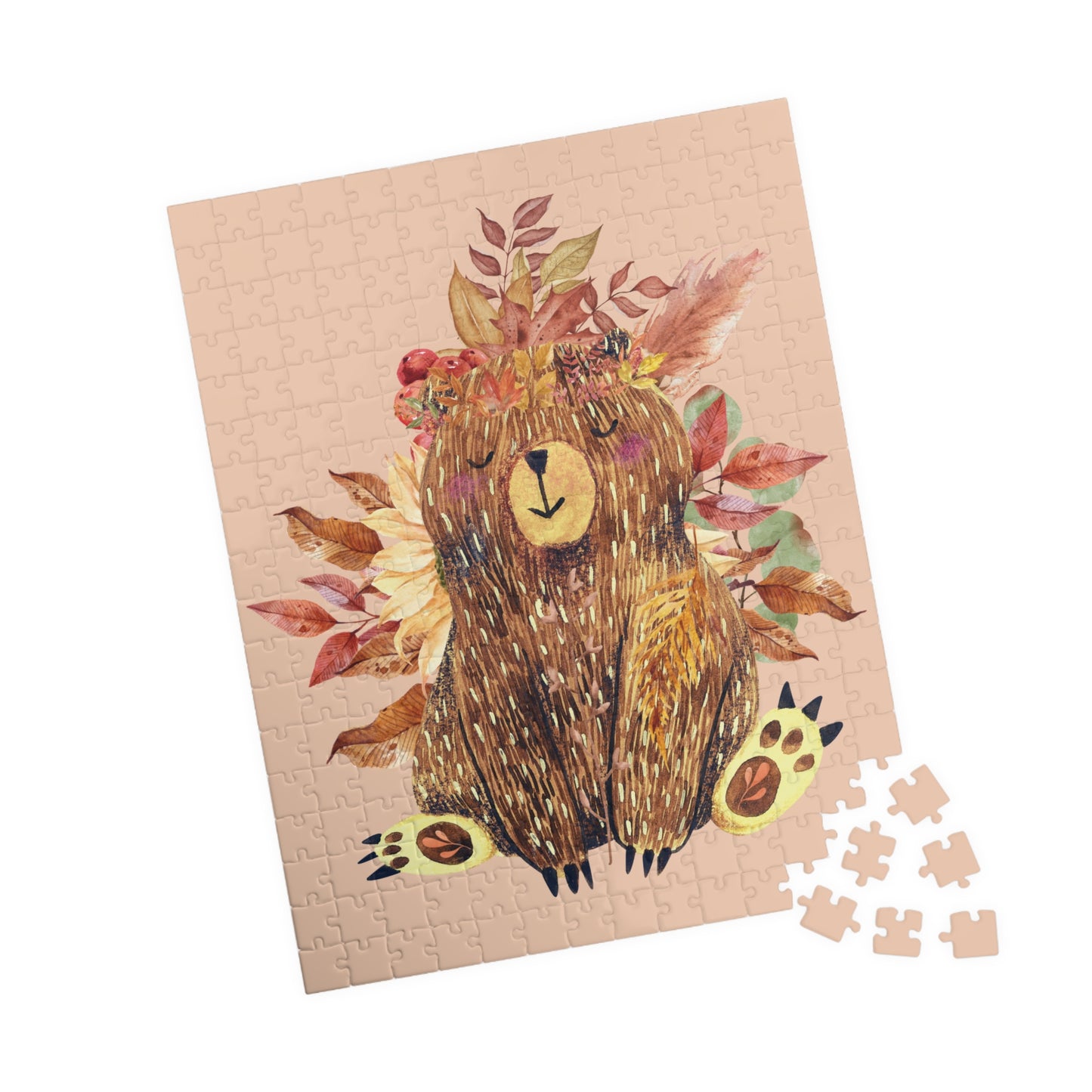 Autumn Bear Puzzle (252-piece)