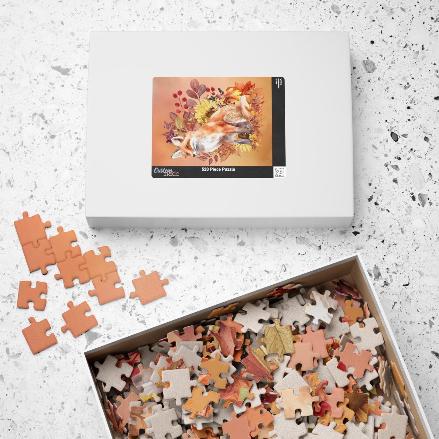 Autumn Fox Puzzle (252 or 520-piece)