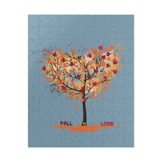 Fall in Love  Autumn Themed Puzzle (110 -piece)