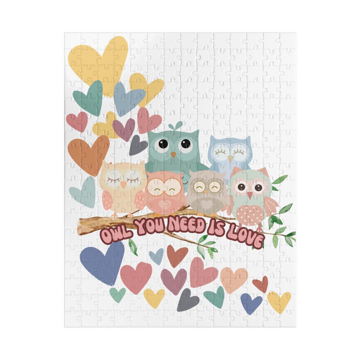 Owl You Need Is Love Puzzle (110 or 252-piece)