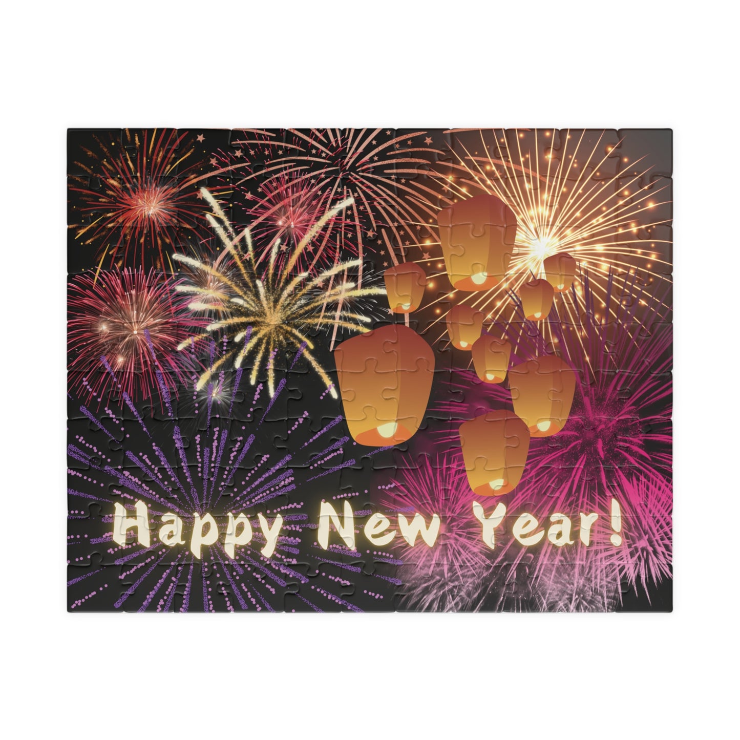 Happy New Year Puzzle (110-piece)