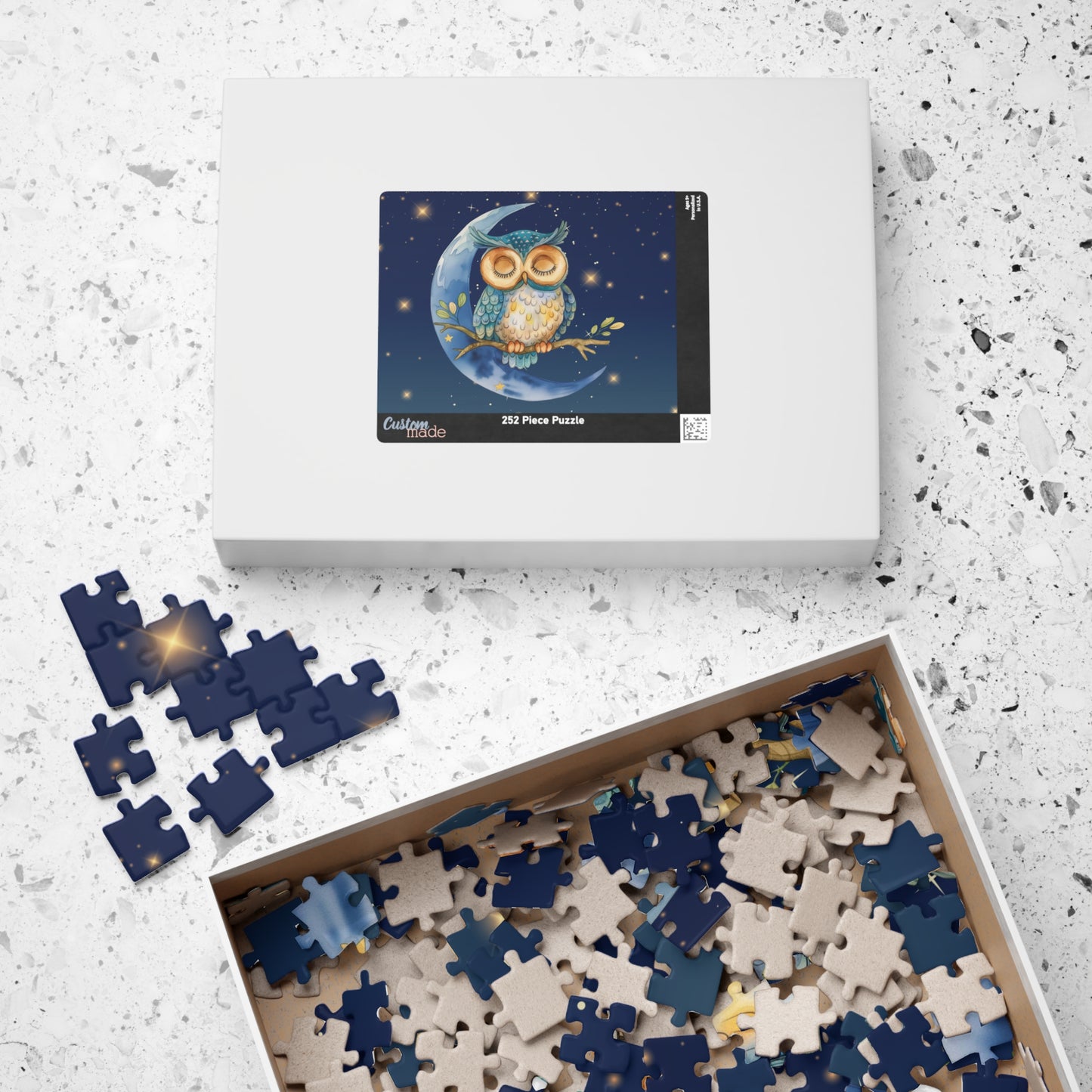 Sleeping Owl Puzzle (110, 252-piece)