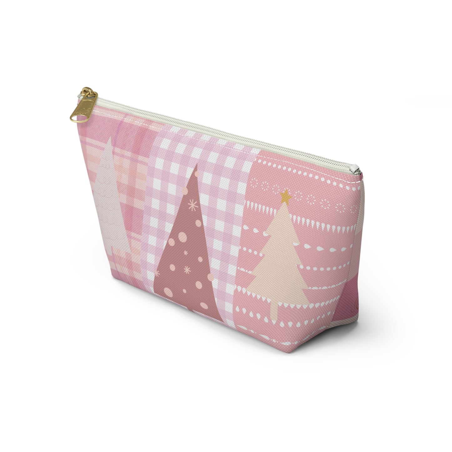 Christmas Tree Quilt Zipper Pouch