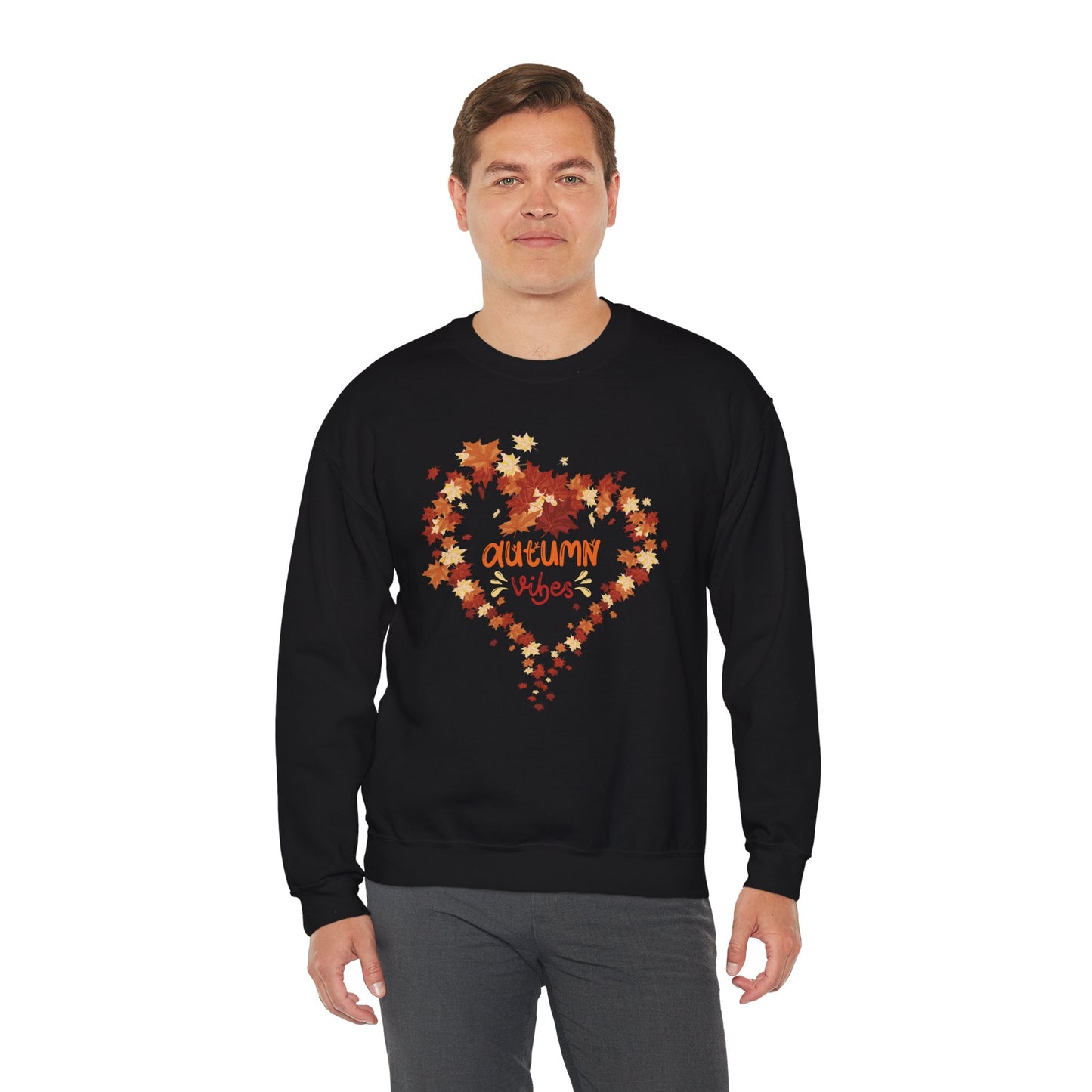 "Autumn Vibes"  Unisex Heavy Blend™ Crewneck Sweatshirt