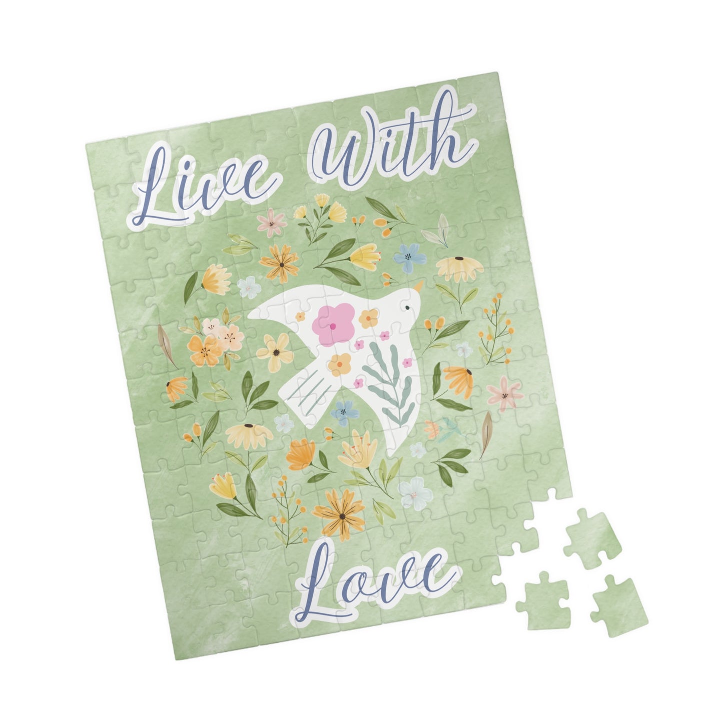 Live with Love Dove Puzzle (110-piece)