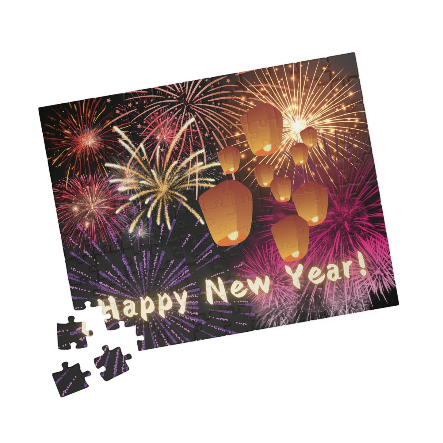 Happy New Year Puzzle (110-piece)