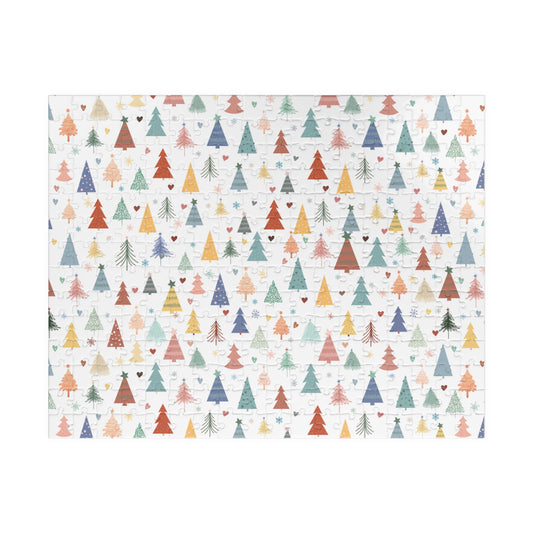 Boho Christmas Tree Puzzle (252 or 520-piece)