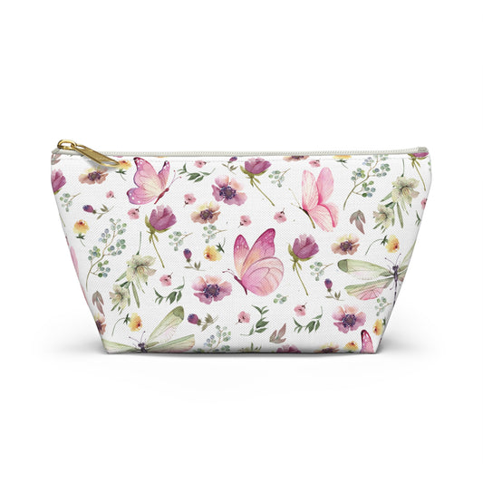 Dragonflies and Butterflies Zipper Pouch