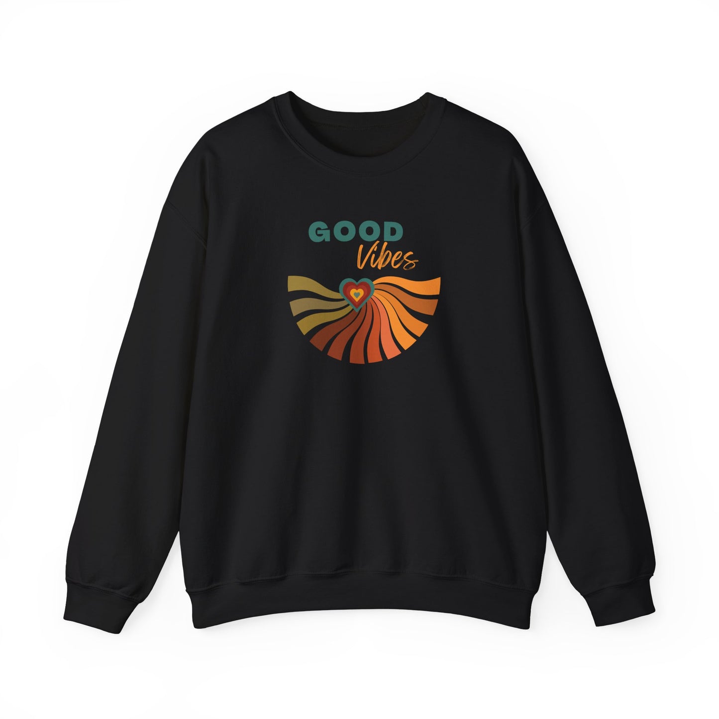 Good Vibes Unisex Heavy Blend™ Crewneck Sweatshirt