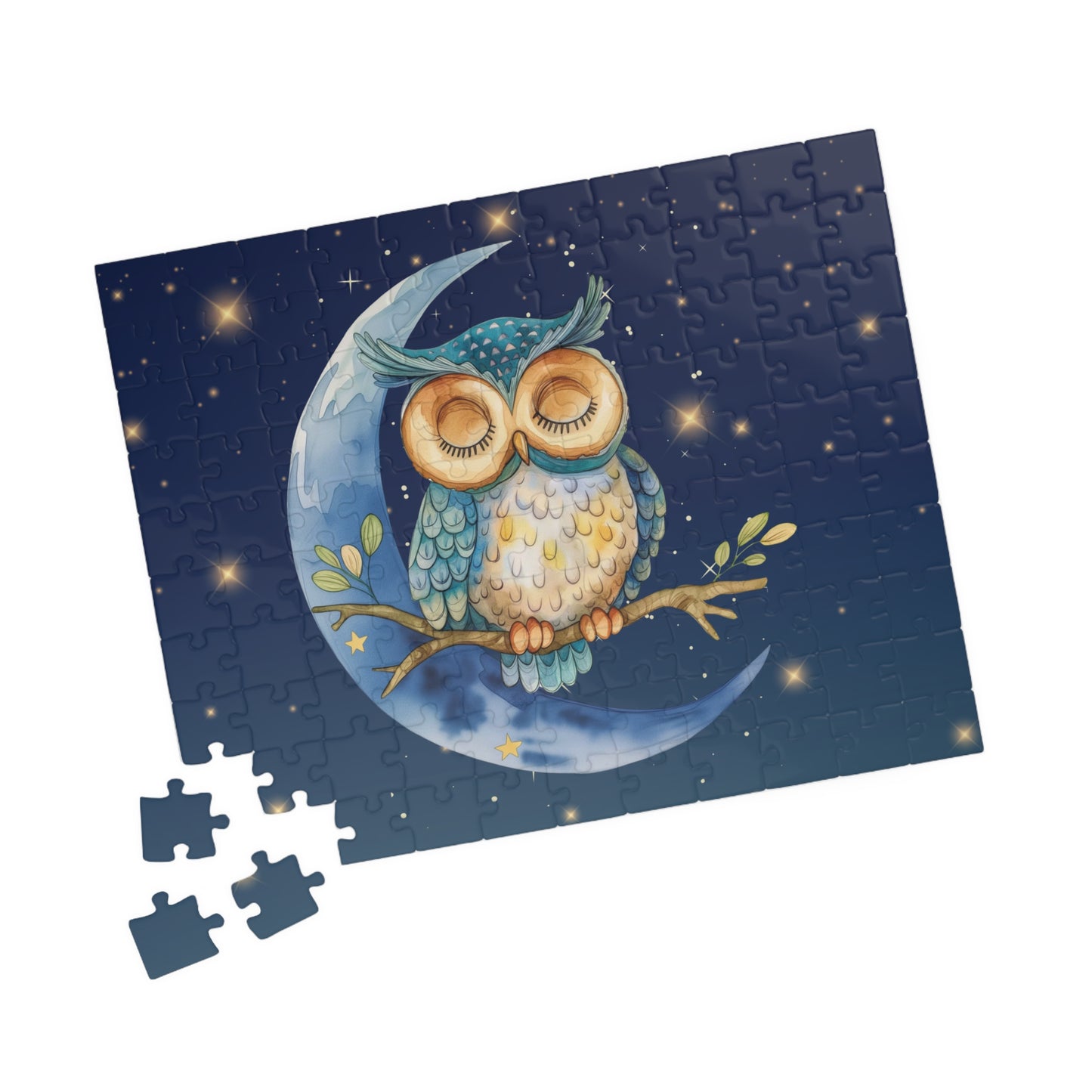 Sleeping Owl Puzzle (110, 252-piece)