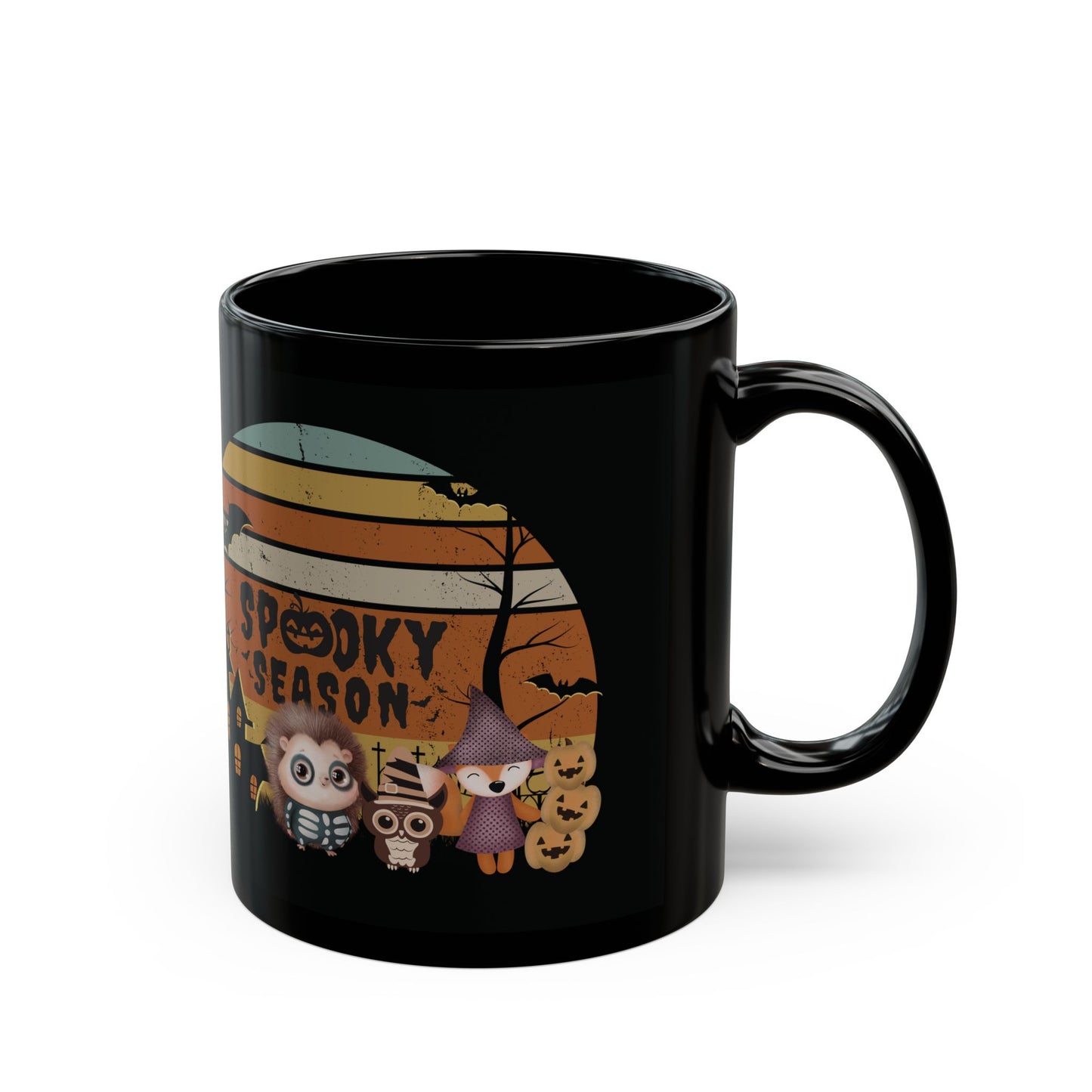 "Spooky Season" Black Coffee or Tea Mug (11oz)