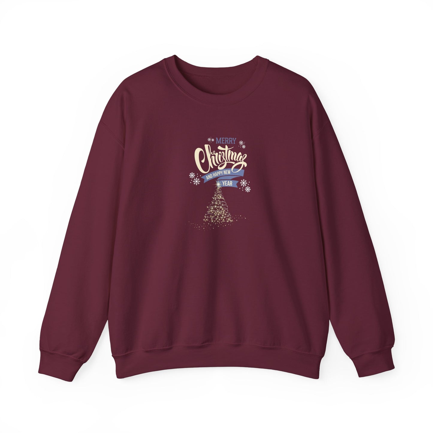 Merry Christmas and Happy New Year Unisex Heavy Blend™ Crewneck Sweatshirt