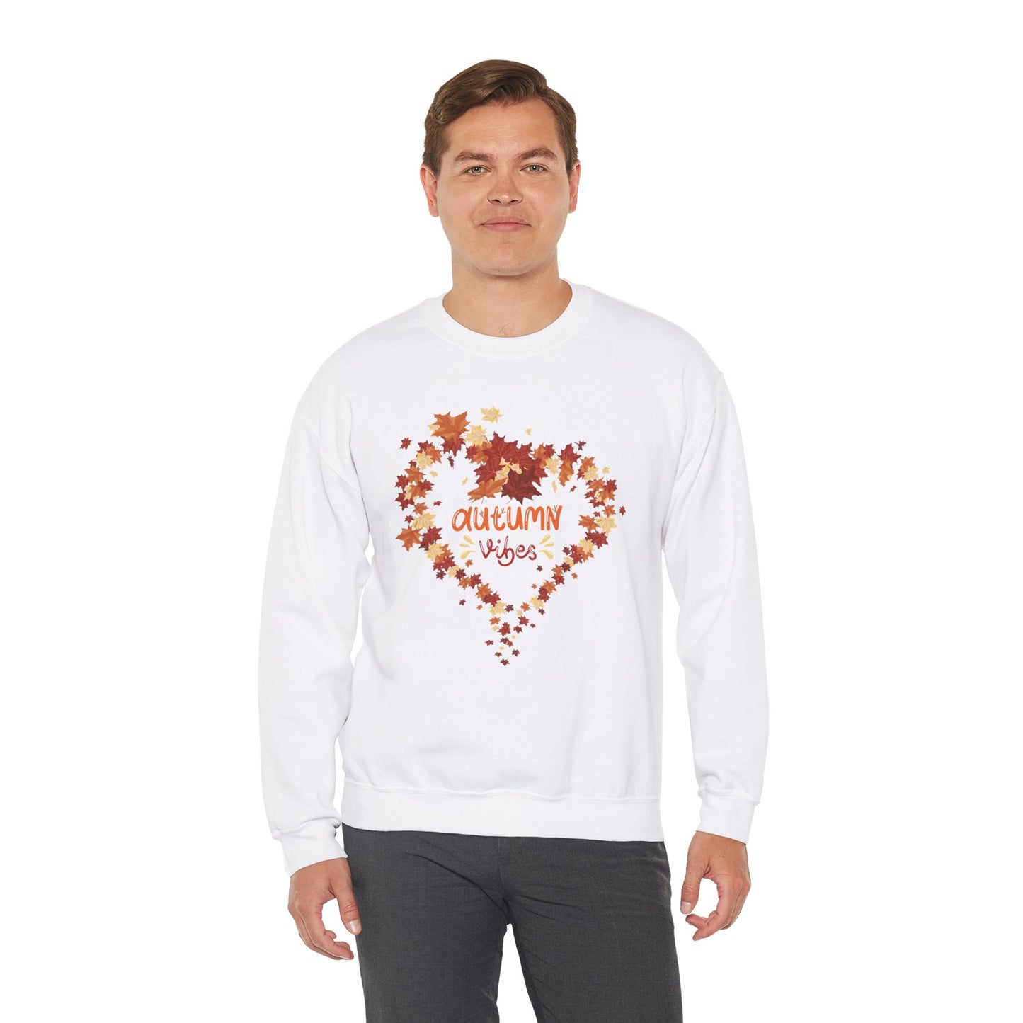 "Autumn Vibes"  Unisex Heavy Blend™ Crewneck Sweatshirt