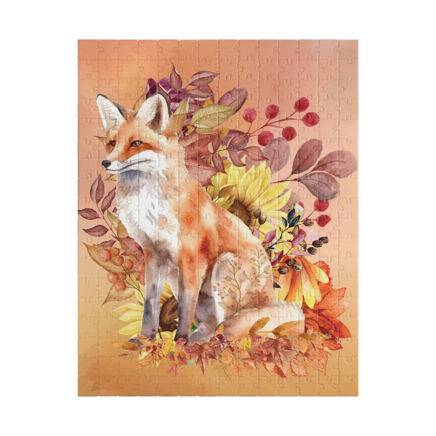 Autumn Fox Puzzle (252 or 520-piece)