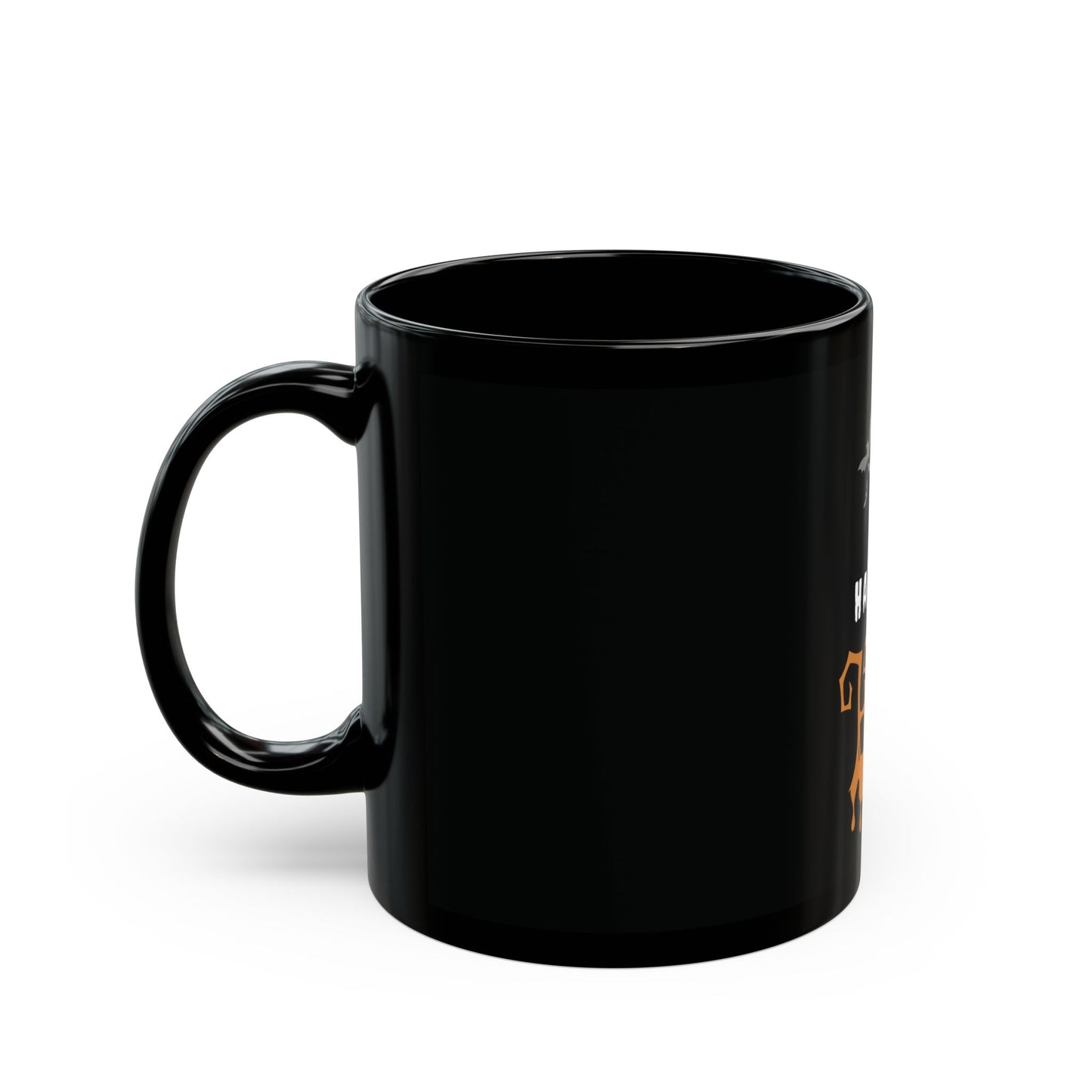 Happy Halloween Black Mug (11oz)