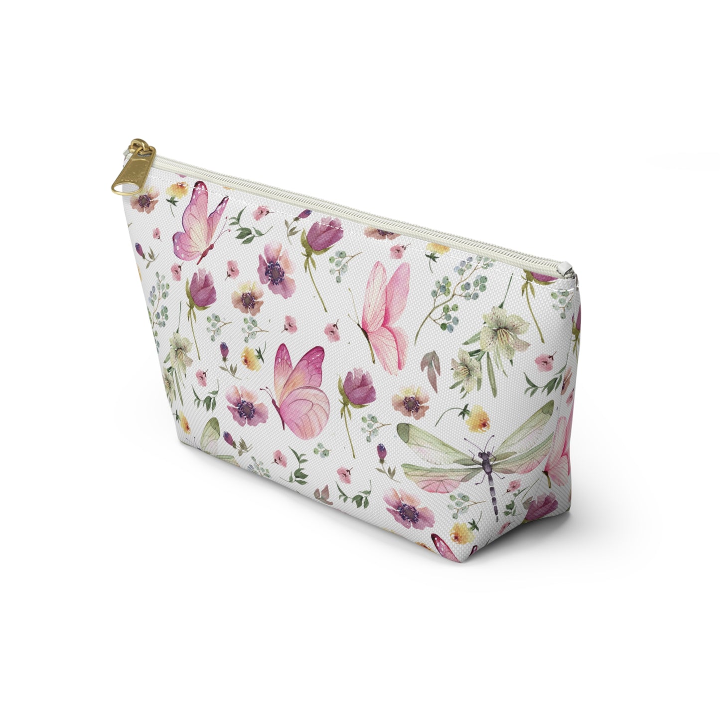 Dragonflies and Butterflies Zipper Pouch