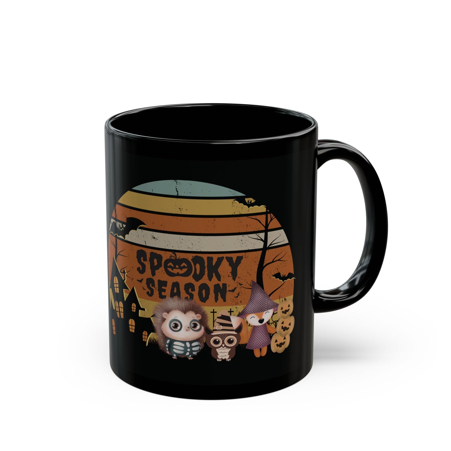 "Spooky Season" Black Coffee or Tea Mug (11oz)