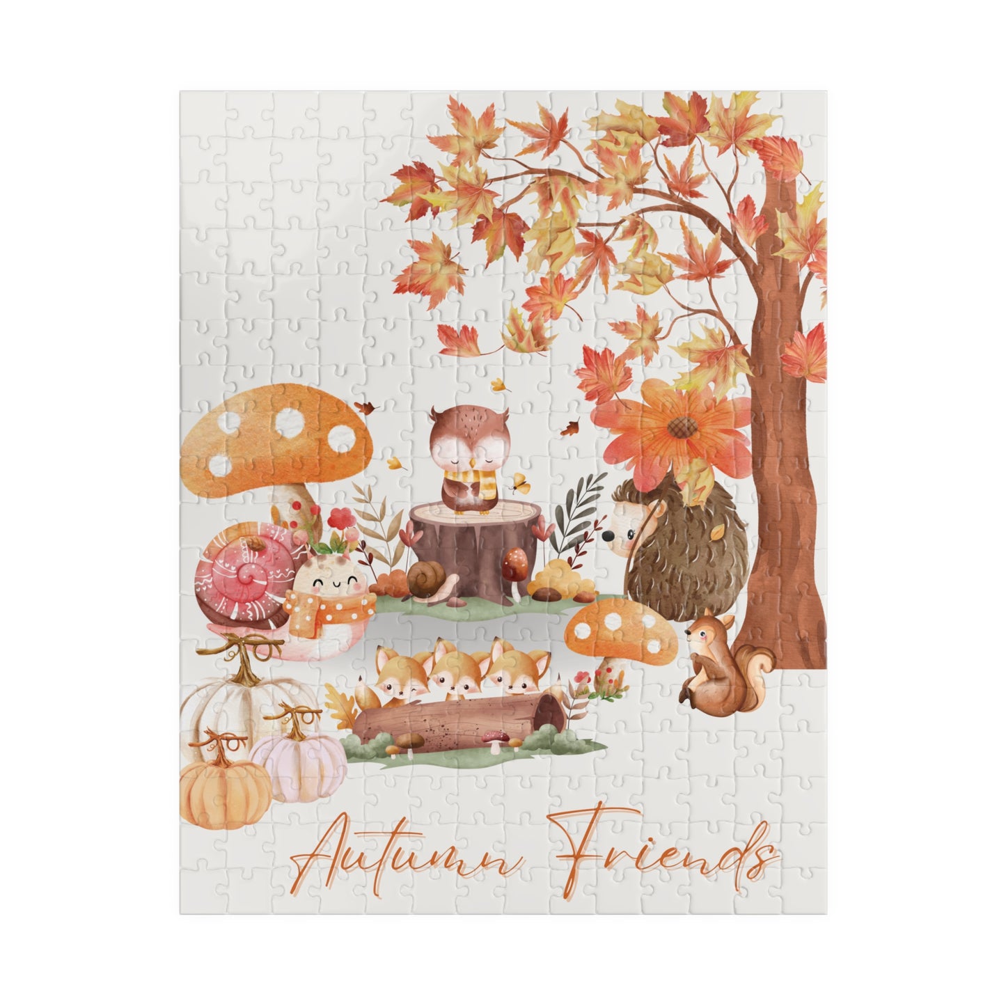 Autumn Friends Puzzle (252-piece)