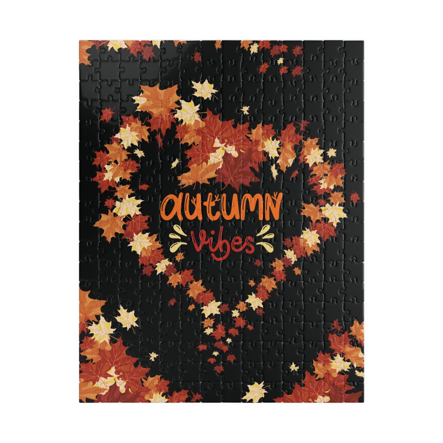 Autumn Vibes Heart Puzzle (110 or 252 piece)