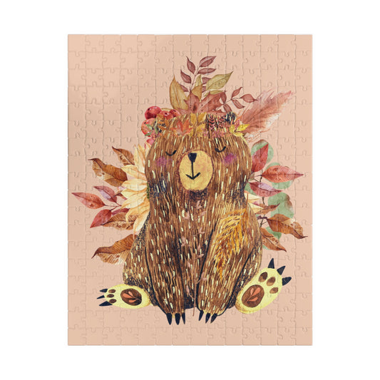 Autumn Bear Puzzle (252-piece)