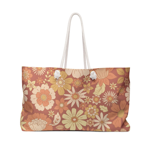 Retro Vibes Weekender Tote Bag