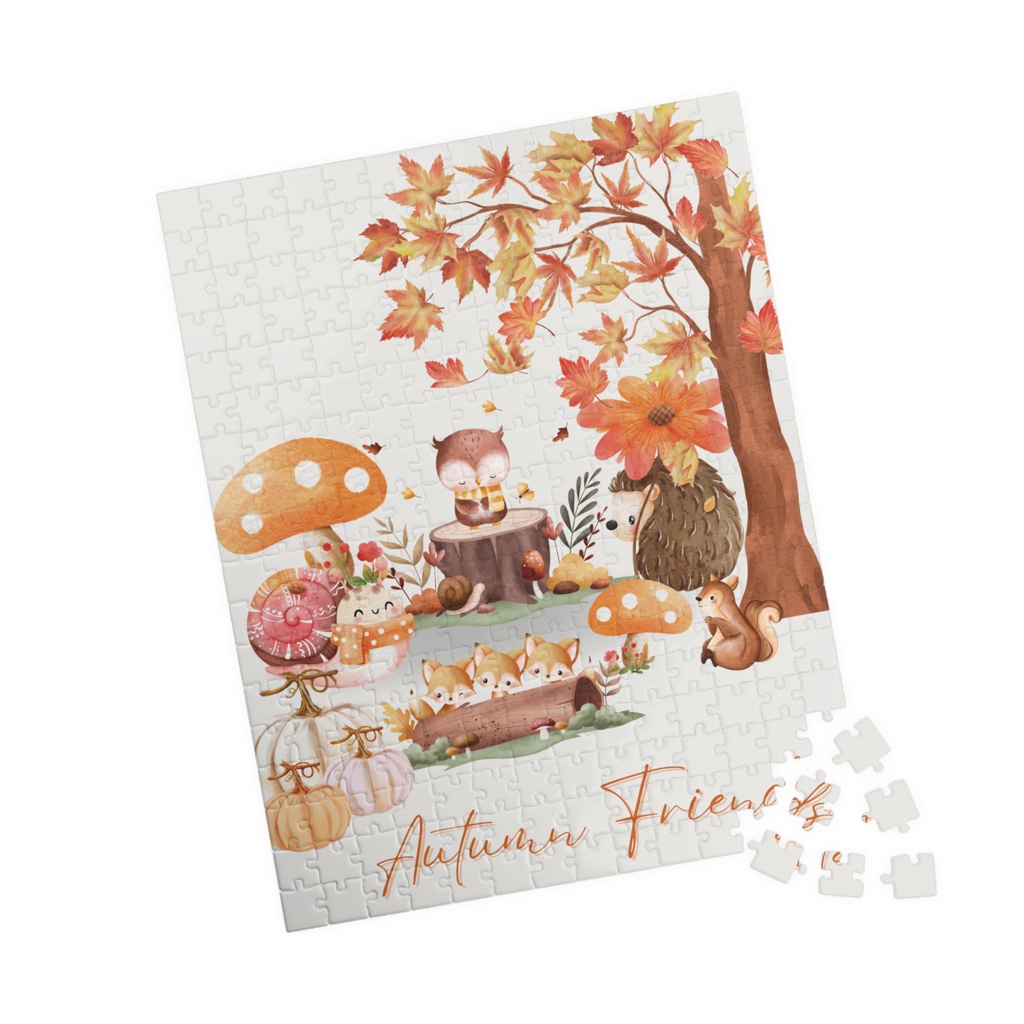 Autumn Friends Puzzle (252-piece)