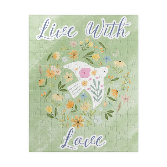 Live with Love Dove Puzzle (110-piece)