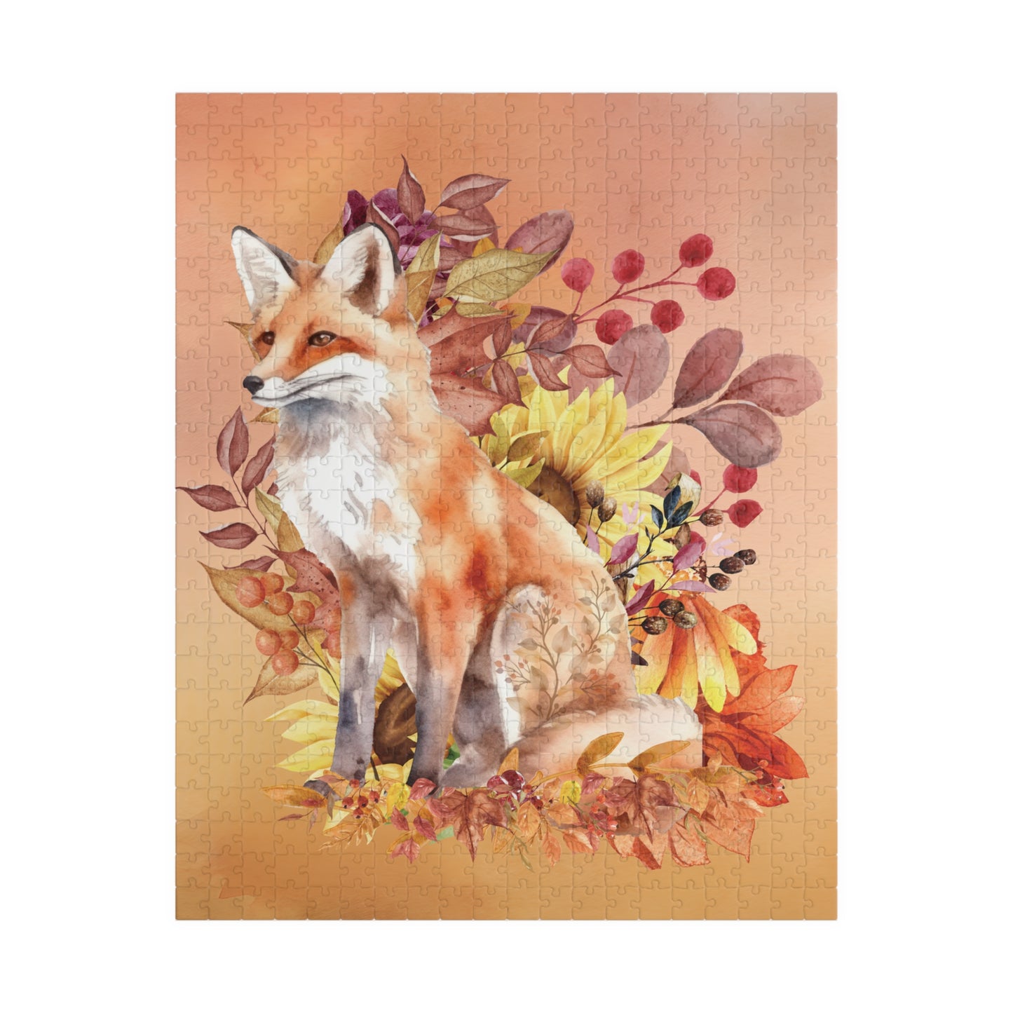 Autumn Fox Puzzle (252 or 520-piece)