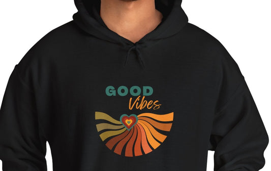 Good Vibes Unisex Heavy Blend™ Hooded Sweatshirt